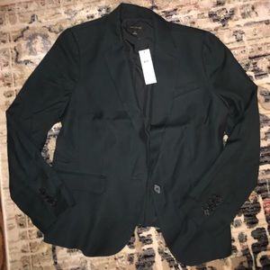 *NWT* Ann Taylor Dark Green Classic Blazer Size 10